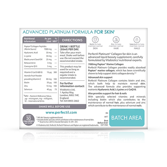 Advanced Platinum Formula For Skin - Perfectil Multivitamins by Vitabiotics