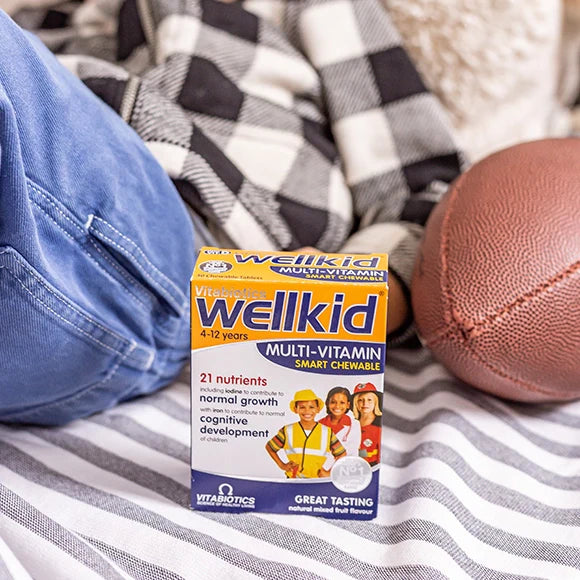 Wellkid Multivitamins Tablets Box - Smart Chewable Tablets