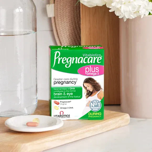Pregnacare Plus with Omega-3 - Pregna Essential Vitabiotics Formula