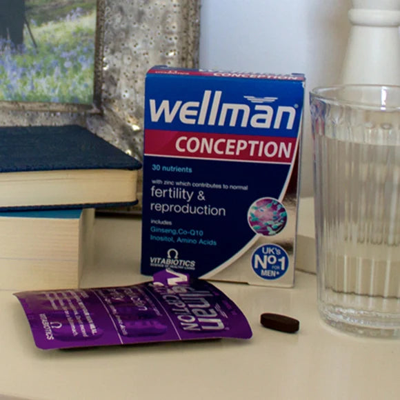 Wellman Conception with 30 Nutrients - Multivitamins Box
