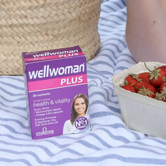 Wellwoman Plus with 26 Nutrients - Flovita Multivitamins