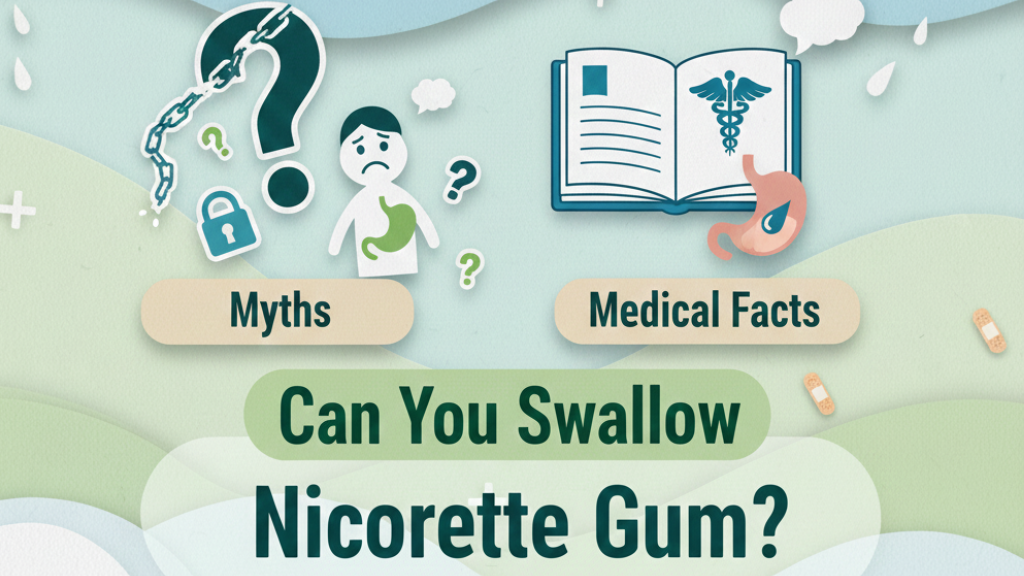 Can You Swallow Nicorette Gum? Myths and Medical Facts Explained