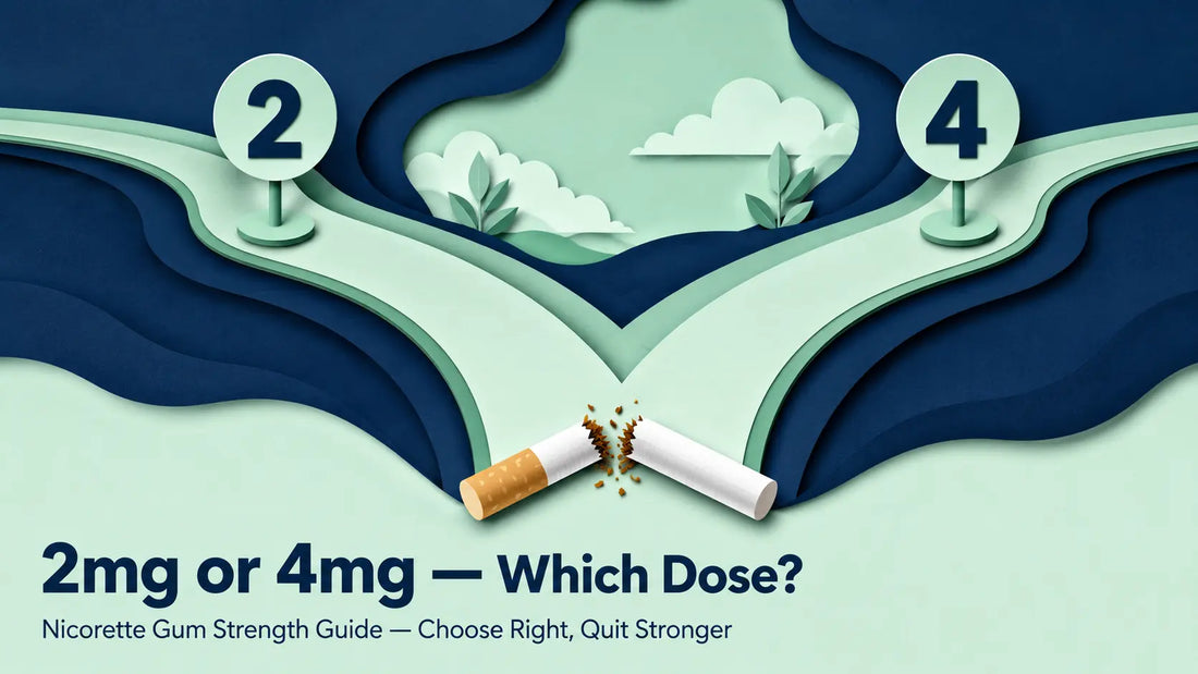 Nicorette Gum 2mg vs 4mg — Which One Is Right for You?