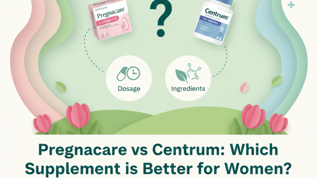 Pregnacare vs Centrum: Which Supplement is Better for Women? A Complete Comparison