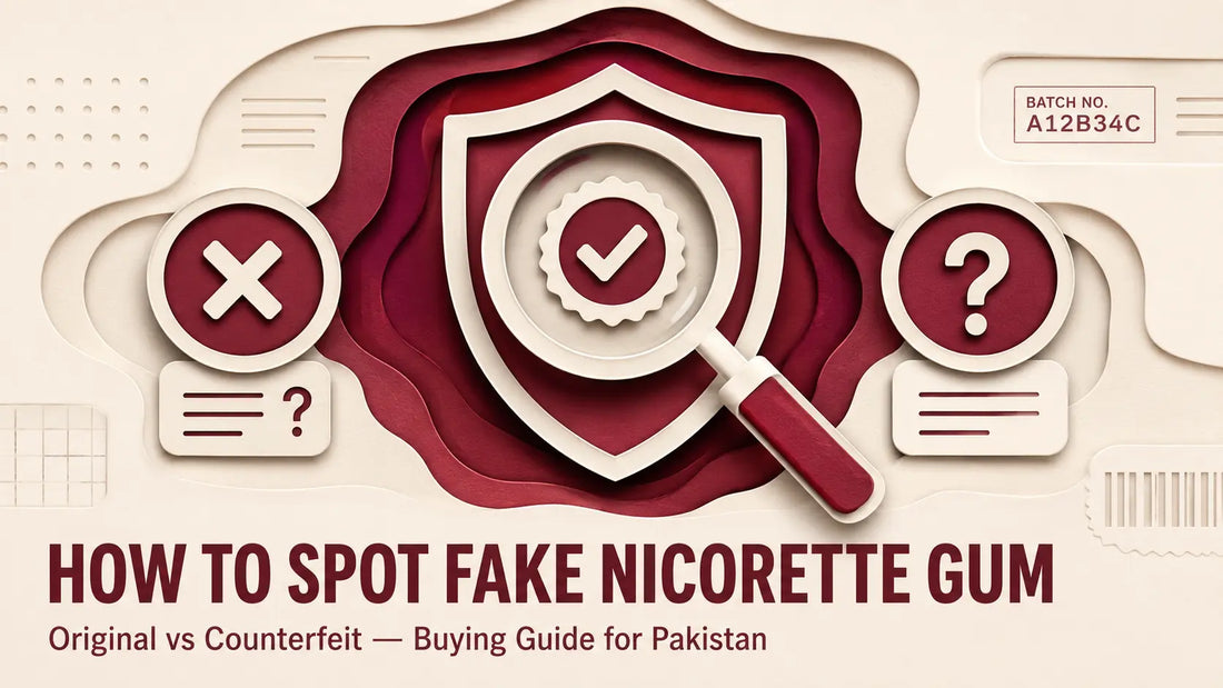 Where to Buy Original Nicorette Gum Online in Pakistan