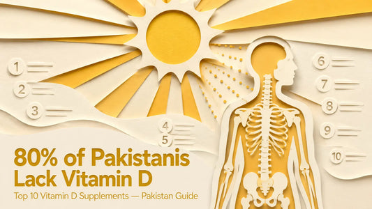 Top 10 Best vitamin D supplements in Pakistan