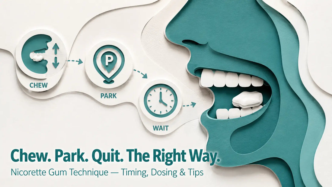 How to Use Nicorette Gum Properly: Chewing Technique, Timing & Tips