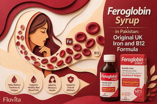 Feroglobin Syrup in Pakistan: Original UK Iron and B12 Formula