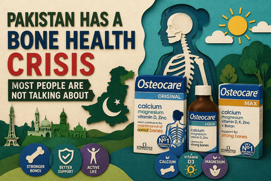 Osteocare in Pakistan Original: UK-Imported Calcium &amp; Bone Health Supplement