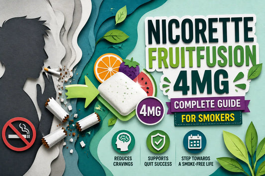 Nicorette Fruitfusion 4mg: Learn How Can You Quit Smoking Easily