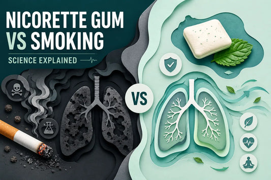 Nicorette Gum vs Smoking: What the Science Actually Says