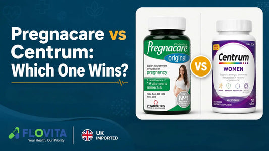 Pregnacare vs Centrum Original, UK-Imported Supplements for Pakistani Women