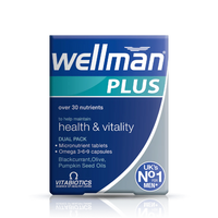 Vitabiotics Wellman Plus Omega 3-6-9