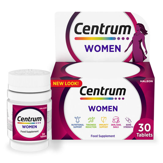 Pix Box & Bottle for Centrum Women - 30 Tablets 