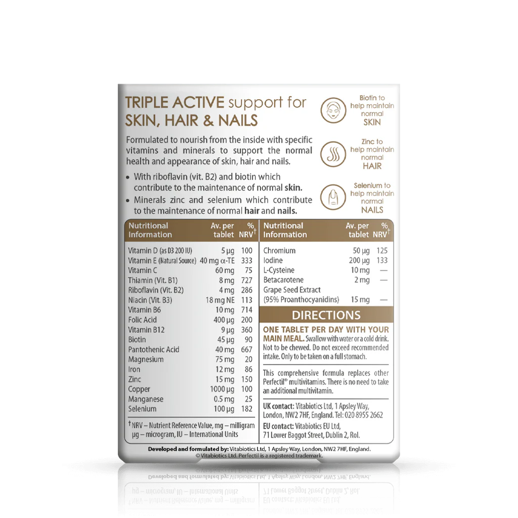 Perfectil Triple Active Support for Skin, Hair and Nails 