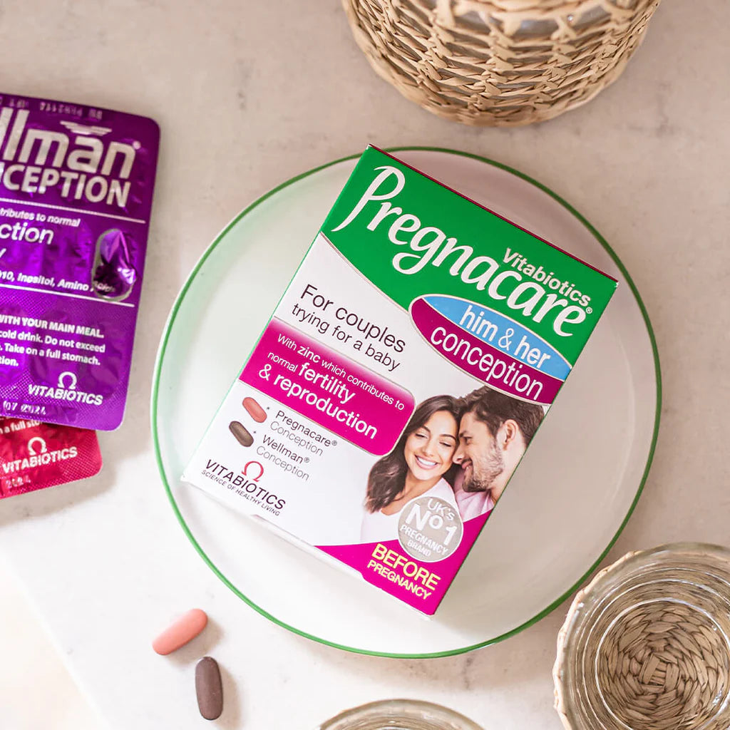 Vitabiotics Pregnacare for Couples - Him & Her Conception 