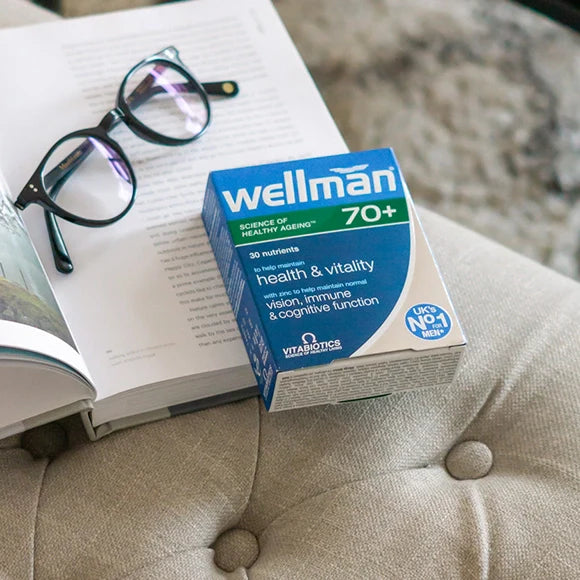 Wellman 70+ with 30 Nutrients for Health & Vitality 