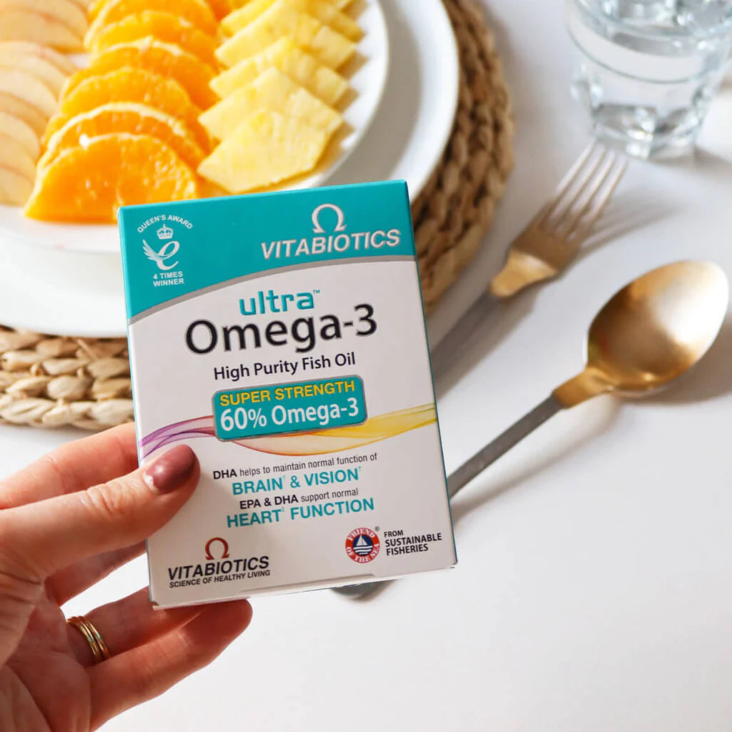 Vitabiotics Ultra Omega 3 for Super Strength - Supplements Box 